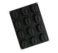 YIGZYCN 6/12 / 28 Cavity Cocoas Bean Shaped Silicone Mold Safe Baking Mold for Desserts Cake Decorations and Ice Cubes Coffee Chocolate