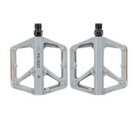 YIGZYCN 7 Color Option Bicycles Pedals Platform with Double Bearings & Reflective Strips and Light Weight Nylon for Long Ride Nylon Bike Pedal