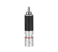 YIGZYCN 8mm 1P Plug Male Connector With Rhodium Plated For Headphone And Loudspeaker Wire Adapter