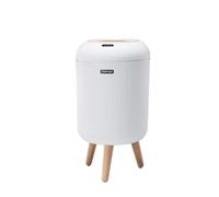 YIGZYCN 9.5L/10L Smart Dustbin With Lid Non-slip Footbed Automatic Sensors Wastebasket Trash Can Dispenser Electric Waste Bin Automatic Trash Can Large