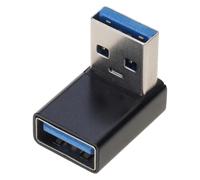 YIGZYCN 90 Degree Right Up Down Angled USB3.0 Male To Female Extension Adapter For Laptop PC USB Chargers Extension Converter