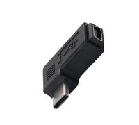YIGZYCN 90 Degree Type-C To 5Pin USB Adapter Connector For Phone Laptop Digital Camera 5Pin USB Female To USB C Male Converter