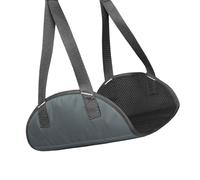 [YIGZYCN] Adjustable Suspension Under Folding Folding Folding Folding Folding Folding Folding Verbena Tater Travel Accessories Practical Foot Hammock for Long Flying Train, gray, フランネル