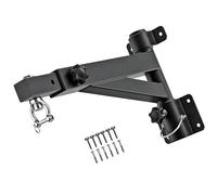 YIGZYCN Adjustable Wall Mount Punching Bag Holder Heavy Duty Metal Structure Boxing Sandbag Rack Space Saving Training Equipment Metal Wall Mount Heavy Bag Rack