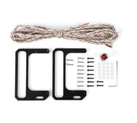 YIGZYCN Aluminum Alloy Shortwave Radio Mounting Bracket Mobility on for X6100 Easy Installation Mount Stand Bracket Stainless Screws