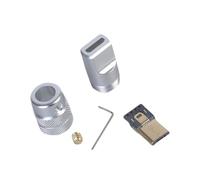 YIGZYCN Aluminum Alloy USB 5Pin Male Replacement Adapter Solder Connector For 4.0mm 6.0mm Cable