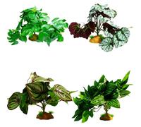 YIGZYCN Artificial Aquarium Decorations for Shrimp Habitat, Fish Landscape Ornaments & Terrarium Craft Fish Landscape Ornaments & Terrarium Craft