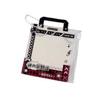 YIGZYCN Artistic Compact Storage Solution For Collectibles Candy Coin With Lightweight Design And Fashion Hanging Option Colorful Print Holder