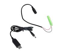 YIGZYCN Battery Eliminator USB 5V to 1.5V LR03 Battery Line LED Light Remote Wireless Electronics Power Adapter