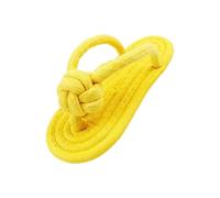 YIGZYCN Braided Cotton Rope Dog Toy Slipper for Small Puppies Chew Resistant Dentals Cleaning Teeth Healths Playing Fun Toy