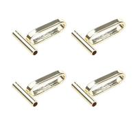 [YIGZYCN] Brooch Converter, 4 Pcs Copper Material Pin to Pendant Converter, Brooch Converter, For Converting Brooch Pin to Pendant, Brooch Pin to Pendant