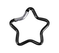 YIGZYCN Carabiner Clip Star Shaped Climbing Buckle Aluminum Alloy Heavy Duty Keyring Hook For Camping Fishing Hiking Traveling Water Bottle Buckle