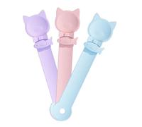 YIGZYCN Cats Treats Squeezer Wet Food Dispenser Spoon For Cats Treat Food Squeezer Storage For Pet Snacks Feeding Control 3pcs