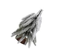 YIGZYCN Cedar Christmas Tree Decoration with Snow-Dusted Branches and Wood-Look Base for Tabletop and Mantel Holiday Display Styling Holiday Centerpiece
