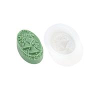 YIGZYCN Christmas Embossed Silicone Mold Easy Demolding for Epoxy Resin Soap Making Silicone Christmas Mold Temperature Molds