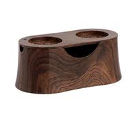 YIGZYCN Coffee Maker Essential Tamping Station with AntiSlip Base Removable Lid for Tools Organized Countertop Dishwasher Safe Quiet Tamping Station