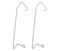YIGZYCN CPU Radiator Fan Hook Fixed Bracket Fan Buckle Elastic Stainless Steel Fan Buckle 2Pcs/ Set