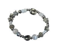 [YIGZYCN] Crystal Star Beads Bracelet Y2K Cool Star Wristband Sweet Look Hand Chain Party Gift Women Men Couple Y2K Cool Star Wristband Bracelet Personalized Fashion Bracelet