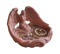 YIGZYCN Delicate Angel Wing Shape Ornamental Tray Decorative Plate Suitable for Showcasing Small Accessories and Keepsakes Jewelry Display Tray