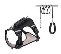 YIGZYCN Dog Harness Vest Training Harnesses Strong Heavy Duty Vest with Soft Handle for Large Dogs Pet Harness