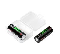 YIGZYCN Durability Battery Container For 2pc 18500 Battery Storage Safeguards Your Batteries From Short Circuits Accidental Drop Storage Box