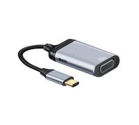 YIGZYCN Durability USB C To VGA Adapter Aluminum USB C To 4K HDTV Adapter With Seamlessly Connectivities Enhances Compatibility
