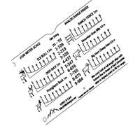 YIGZYCN Easy to Read Distance Meter Efficient Versatiles Measurement Tool for Precise Measurements Analog Finders