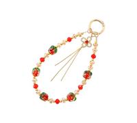 YIGZYCN Elegant Handmade Beaded Keychain Pendant Chain Strap Fashion Cellphone Rope Women Telephone Lanyard Jewelry Tassels Pendant Phone Lanyard