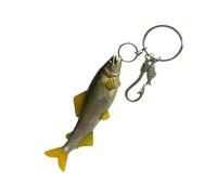 YIGZYCN Enthusiast Bag Decor Charm with Acrylic Fish, Salmon