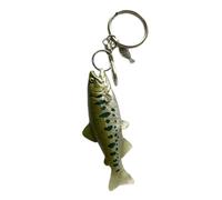 YIGZYCN Enthusiast Bag Decor Charm with Acrylic Fish, Sockeye salmon