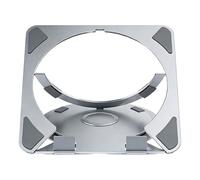 YIGZYCN Ergonomic Aluminum Computer Stand for 13 14 15 16 17Inch Laptops with Rotating Base and Enhances Cooling Laptop Cooling Stand