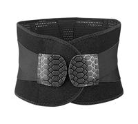 YIGZYCN Ergonomic Back Belt Lumbar Brace with Aluminum Plate Breathable Elastic Waist for Gym Workouts Adjustable Lumbar Lower Back Brace