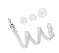 YIGZYCN Flexible Hose Camera Mount Bracket with 1/4 Screw and Clamp for Baby Crib Security Monitor Installation Adjustable Angles Easy Baby Monitor Mount Crib Mounted Camera Bracket