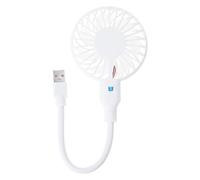 YIGZYCN Flexible Neck Small USB Fan With Switching Control Adjustable Angled For Computer Desk Dorm Room Camping Trip 5V1A Power Adjustable USB Fan