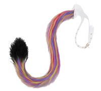 YIGZYCN Foxes Tail Faux Furs Wolf Foxes Cats Tail Fancy Dress Halloween Cosplay Costume Adjustable Furry Foxes Tail Adult Kids