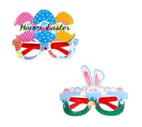 YIGZYCN Fun Easters Party Eyewears Frames Elegant Party Eyewears Frames Decoration With Easters Theme For Pleased Occasion Family Event Accessories