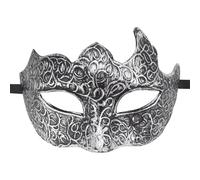 YIGZYCN Halloween For Man Mardi Gras Half Face Carnivals Masquerades Party Halloween For Man Mardi Gras Masquerades Retro Half Face