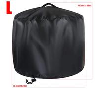 YIGZYCN Heavy-Duty Pit Cover with PVC Lining & Adjustable Windproof Drawstring, UV-Resistant Outdoor Protector Adjustable Drawstring Pit Cover