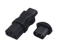 YIGZYCN High-performance C8 To C7/C8 To C13/C8 C15/C8 C5 Adapter Male Female Adapter Straight-type Compact-size Male Female Plugs