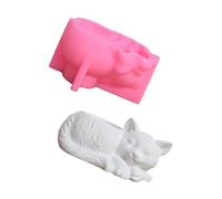 YIGZYCN Kitten Shape Flowerpot Silicone Mold for Plant Flowerpot Cup Soap Home Decoration Multipurpose Silicone Decorative Kitten Garden Mold