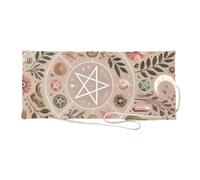 YIGZYCN Light Retro Magics Circles Plant Divinations Bag with Cloth Fabric Reading for Tabletop Game and Spiritual Practices Fortunes Telling