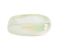 YIGZYCN Lightweight Comfortable Resin Geometric Designs Featuring Pearlescent Colorful Swirls User Friendly Wrisbandt Irregular Geometric