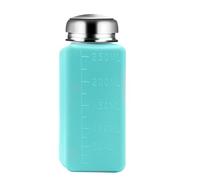 YIGZYCN Liquid Dispenser Pump Bottle 100-250ml for Nail Polish Remover Stainless Steel Press Head Cosmetic Liquid Container