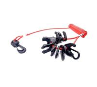 YIGZYCN Marine Grade Engine Shutoff Lanyard Featuring Keys Locks Mechanism Easy Installation General Fit Boats Engine Flameout Cord Emergencies Stop