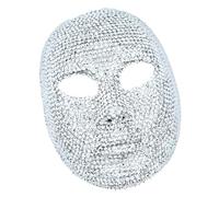 YIGZYCN Masquerade Sparkling Rhinestones Full Face Halloween Costume Accessory For Men Women Halloween Masquerade Unique