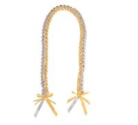 [YIGZYCN] Modern Double Layer Graduation Ribbon Pendant String Braided Honor Rope Wreath Delicate Graduation Ribbon Lei