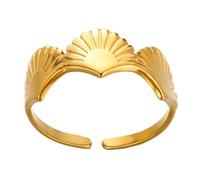 YIGZYCN Multi-Function Adjustable Ring Finger Jewelry Stainless Steel Irregular Ring Fashion Personalized Opening Ring