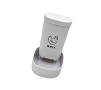 YIGZYCN Multi Purpose Poultry Feeder For Shells And Grit Construction Easy To Clean Outdoor Use Chicken Dispenser