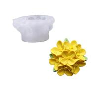 YIGZYCN Multipurpose Silicone Mold for Homemades 3D Flower Bouquet Mousses Cakes Jellies and Chocolates Making Supplies Flower Shape Mold