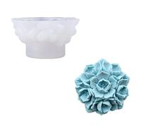 YIGZYCN Multipurpose Silicone Mold for Homemades 3D Flower Bouquet Mousses Cakes Jellies and Chocolates Making Supplies Flower Shape Mold
